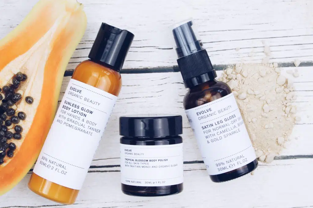 Evolve trio natural skincare