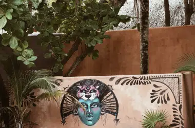 street art exotic Tulum